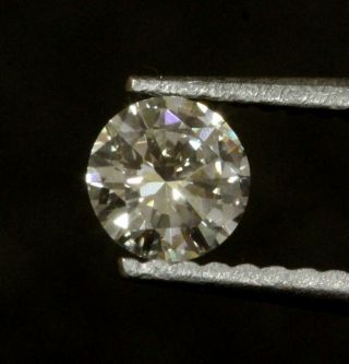 GIA loose certified.  26ct SI1 H round brilliant diamond estate vintage antique 3