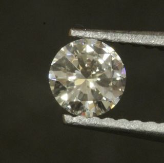GIA loose certified.  26ct SI1 H round brilliant diamond estate vintage antique 4