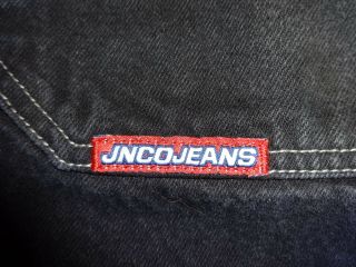 Vintage 1990s Jnco Bulldog Jeans Size 28X28 Skater 7