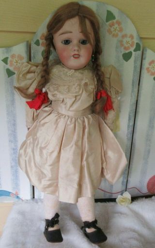 Adorable 21 " Limoges French Antique Doll Marked No.  9 Circa 1900s - Rare
