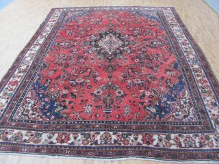 A Fabulous Old Handmade Bebek Abad Oriental Carpet (366 X 250 Cm)