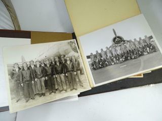 Vintage WWII Era Photo Album Emirau Marine Bombing Squadron VMB - 413 Patch Native 4