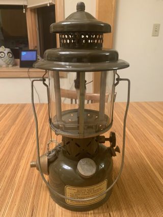 Vintage Coleman Military Army Field Lantern 1952 Any Type Gasoline Lamp