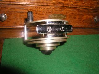 vintage LHW no.  2 Wedding Cake Fin Nor fly fishing Reel 4