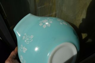 Vintage Pyrex JAJ Duck Egg Turquoise Blue Gooseberry Cinderella Bowl Set 10