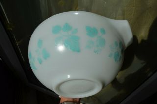 Vintage Pyrex JAJ Duck Egg Turquoise Blue Gooseberry Cinderella Bowl Set 11