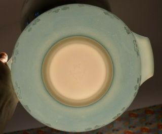Vintage Pyrex JAJ Duck Egg Turquoise Blue Gooseberry Cinderella Bowl Set 6