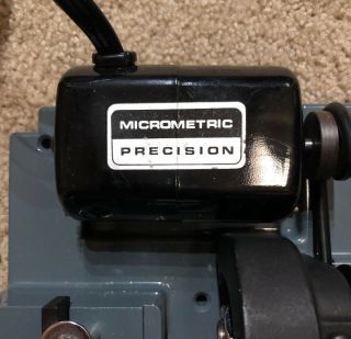 Vtg MICROMETRIC PRECISION Micro Series Motor TYPE M - 109 115V 5000 RPM - KEY CUTTER 2