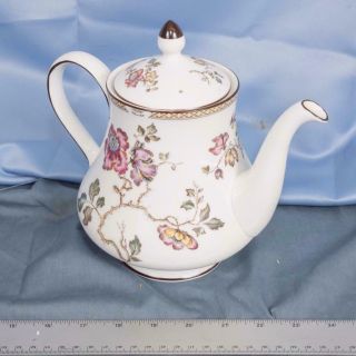 Vintage Wedgwood Bone China Swallow Porcelain Teapot Dq