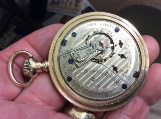 NON MAGNETIC WATCH CO 18S PAILLARDS PATENTED BALANCE SPRING POCKET WATCH 3