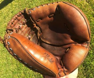 Vintage Wilson A2400 Cather’s Mitt Professional Model - Rht Made In Usa