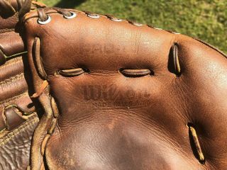Vintage Wilson A2400 Cather’s Mitt Professional Model - RHT Made in USA 4