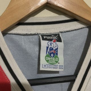 St Kilda Saints 1999 Puma AFL Vintage 1990s Guernsey Jersey Jumper Mens Medium 5