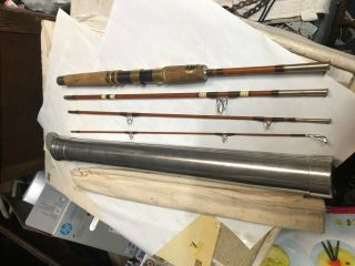 Vintage Wright Mcgill Eagle Claw Trailmaster 6 1/2 Ft No.  4 Tms Rod Made In Usa