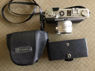 VINTAGE Yashica Electro 35 GSN 35mm Rangefinder Film Camera WITH CASE 3