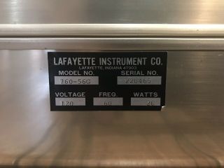 Lafayette Ambassador 4 - Channel Polygraph Lie Detector Machine - Vintage 4