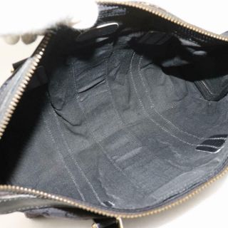 Vintage Gucci Hand Bag Black Canvas 363523 7