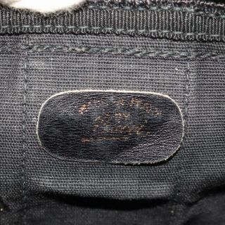 Vintage Gucci Hand Bag Black Canvas 363523 8