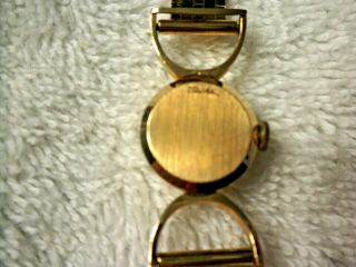 VINTAGE LONGINES LADIES’ 14K GOLD “EQUESTRIAN” WRISTWATCH WITH 14K GOLD BAND 3