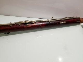 Vintage Heckel/Schreiber Bassoon ? Number 6502 11