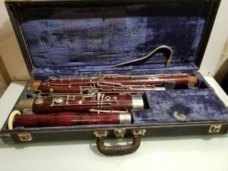 Vintage Heckel/schreiber Bassoon ? Number 6502