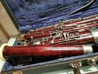 Vintage Heckel/Schreiber Bassoon ? Number 6502 2