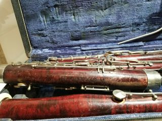Vintage Heckel/Schreiber Bassoon ? Number 6502 3