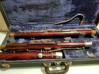 Vintage Heckel/Schreiber Bassoon ? Number 6502 5
