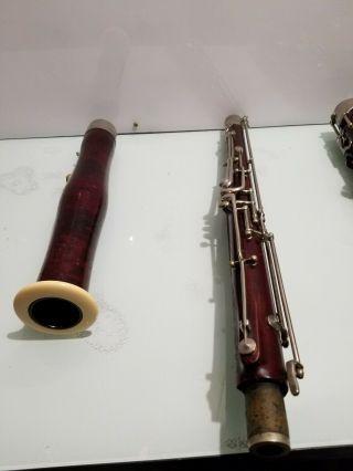 Vintage Heckel/Schreiber Bassoon ? Number 6502 9