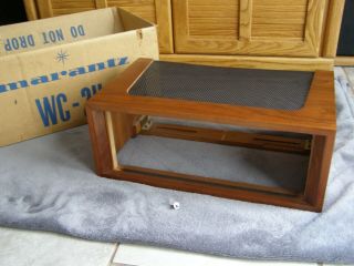 Vintage Marantz Wc - 2u Wood Cabinet W/ Box Nm