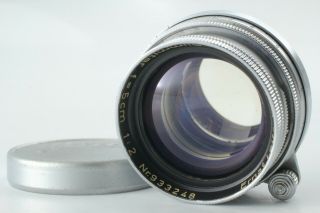 【n 】 Vintage Leica Summitar 5cm 50mm F/2 Leitz For L39 Lens 9038 Japan