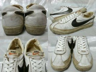 NIKE BRUIN LEATHER Men ' s Sneakers Shoes White Black Size US 7 1/2 Vintage 3