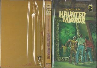 Three Investigators 21 Secret Of The Haunted Mirror - Hc Adragna Rare Cover