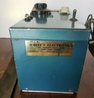 Vintage White ' s Electronics Ghost Towner Treasure Finder Metal Detector Rare 3