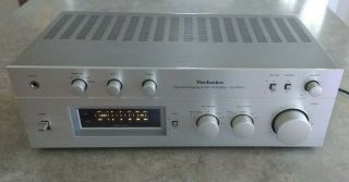 Vintage Technics Su - 8044 Stereo Integrated Dc Amplifier Silver