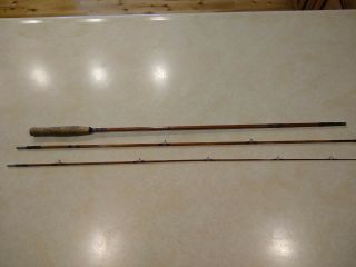 Bamboo Fly Rod,  8 Foot 9 Inchs.  4 Sided,  Bill Rosgen Winsted Conn
