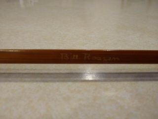 bamboo fly rod,  8 foot 9 inchs.  4 sided,  Bill Rosgen winsted conn 3