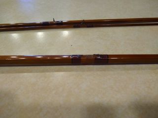 bamboo fly rod,  8 foot 9 inchs.  4 sided,  Bill Rosgen winsted conn 5