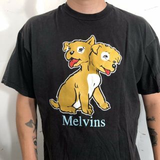1993 Vintage Melvins Houdini Band Dog Cat T - Shirt Xl