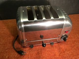 Dualit Classic 4 Slice Toaster,  Made In England,  Vintage Retro Design 40198/84