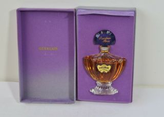 Vintage Guerlain Paris Shalimar Perfume Bottle 1/2 Oz 15 Ml In Case