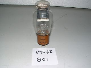Vintage Taylor Vt - 62 / 801 Tube,  Tests Very Good