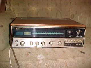 Vintage Kenwood Kr - 6200 Am - Fm Stereo Tuner Amplifier Receiver