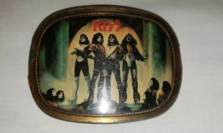 Kiss 1977 Love Gun Vintage Belt Buckle Pacifica