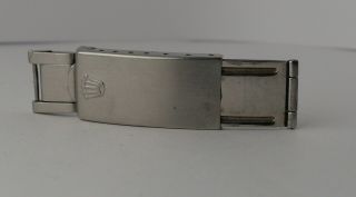 1971 Vintage Gents Rolex 19mm Folded Link Oyster 7835 Bracelet Clasp