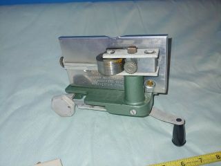 Vintage Harry M Fraser Cloth Cutting Machine Model 500 - 1 with extra blade 3