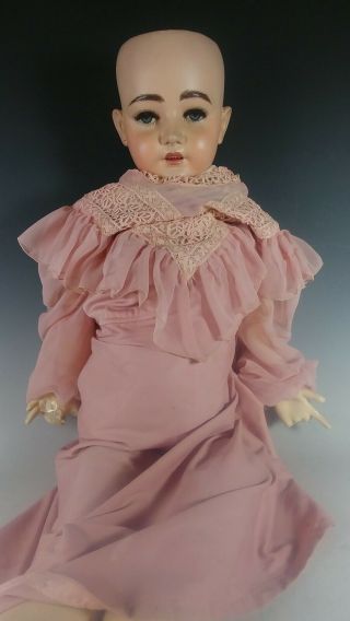 Rare 42 " Big Doll Antique Bisque Simon & Halbig Heinrich Handwerck 9 Just Look