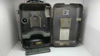Vintage SOKKISHA SOKKIA TM - 20C LIETZ TRANSIT SURVEY 87546 w/ Case 9