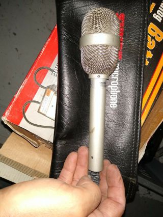 Electro - Voice Vintage Ds - 35 Dynamic Cardioid Microphone W/ Case Xlr Connector