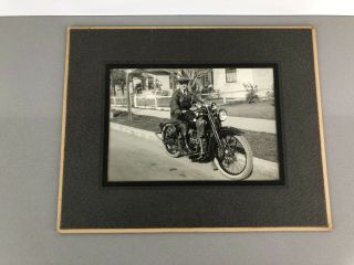 Vintage 1920s - 30s HARLEY DAVIDSON MOTORCYCLE 